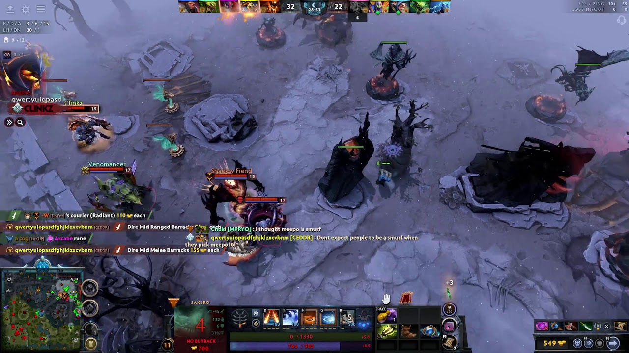 pos 4 or 5 only  ( MaD suport try climb too immortal )