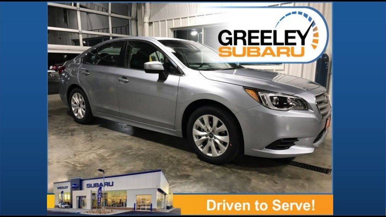 2017 Subaru Legacy Bob Moline Greeley Subaru YouTube