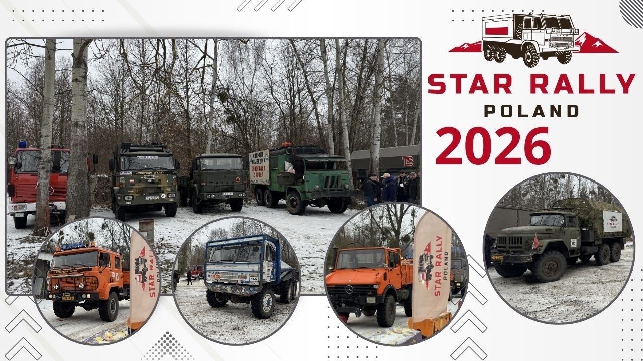 STAR RALLY POLAND 2026 - Старт внедорожного сезона для грузовиков в Польше
