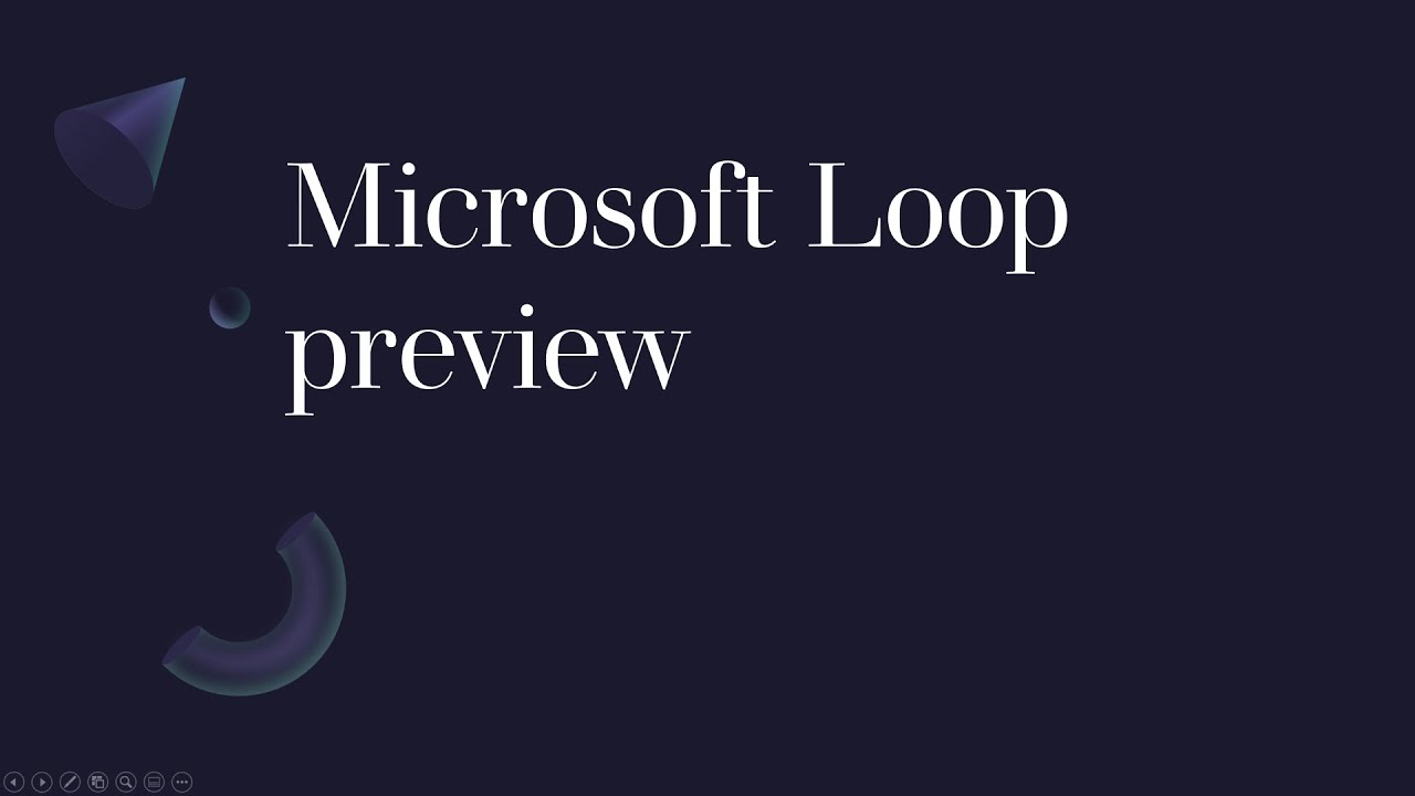 Microsoft Loop first look - YouTube
