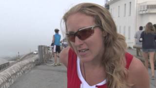 Mont Ventoux    &quot;High and Higher&quot;. Women at the top!