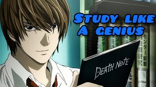 How to Study Like Light Yagami – Secrets Only Geniuses Use