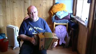 Video thumbnail of "Trip to Barnard played by Clive Williams on Melodeon"