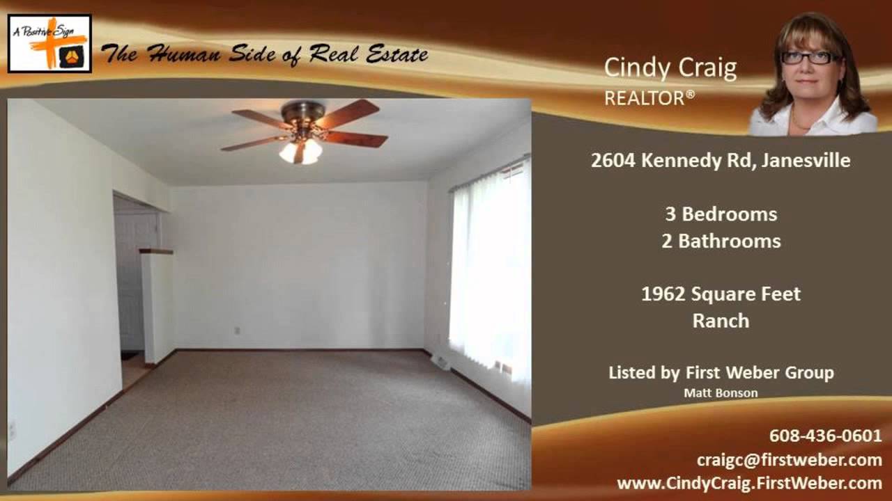 Single Family 3 Bedroom Ranch Homes for Sale Janesville WI Immediate