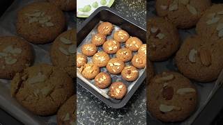 No maida No sugar ||Wheat cookies ?viral ytshorts shorts wheat biscuit jaggery yummytasty ??