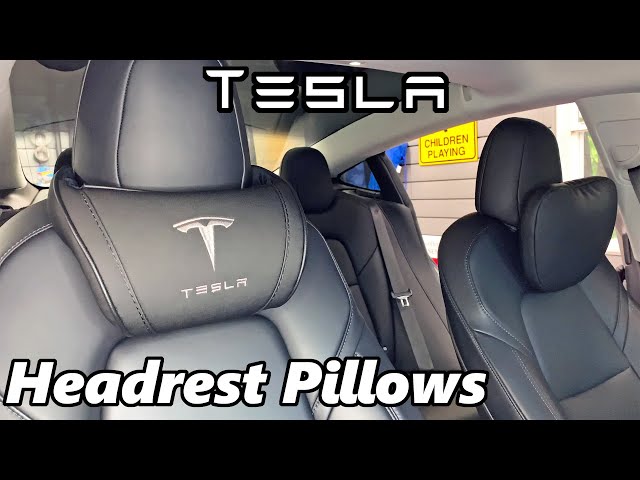 Tesla Model 3/Y - Headrest Pillows Comparison 