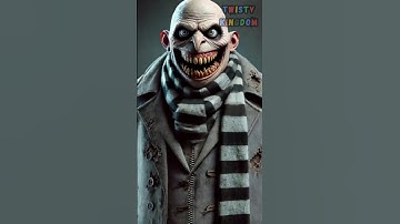 Horror versions of the Despicable Me character #scary #horror