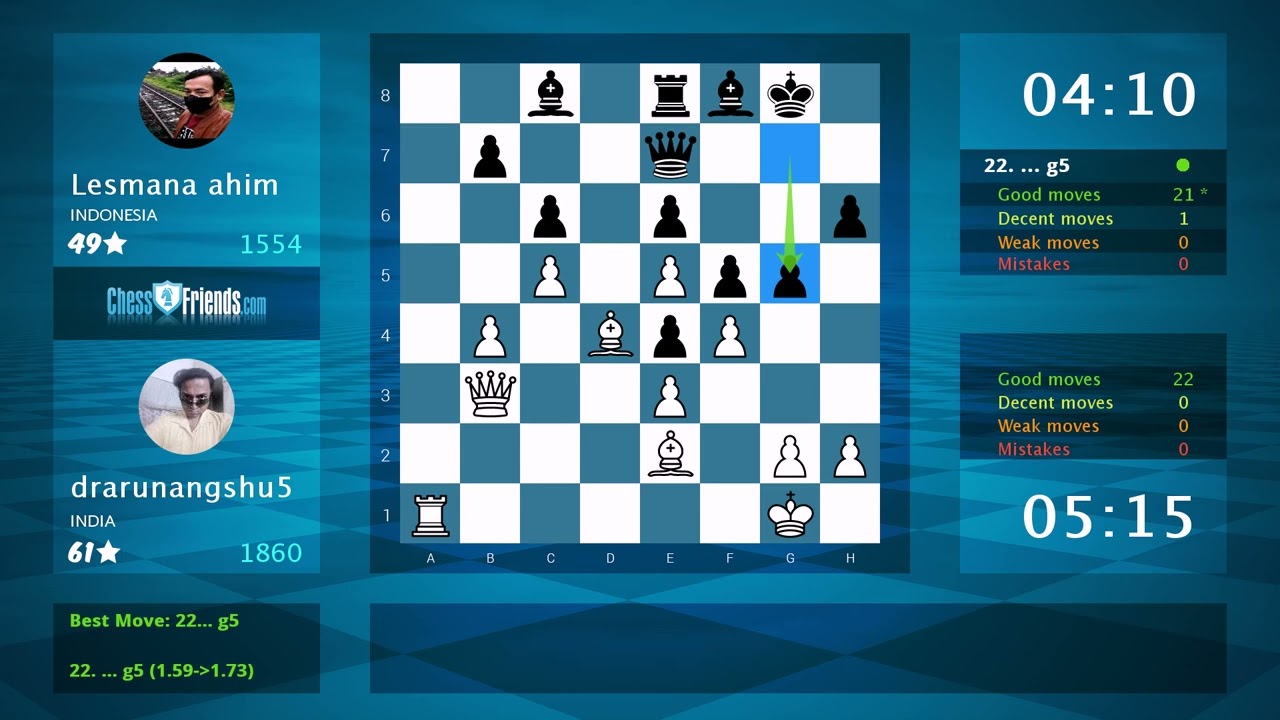 Indonesia 🇮🇩 Chess Grandmaster, Thrilling Fighting Endgame Win🏆,I'm great finisher endgame 🤠✌💪