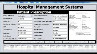 How to Create a Hospital Management Systems in Java Netbeans - Part 1 of 4