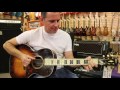 Guy King playing our 1960 Gibson Les Paul & Late 30's Gibson Century of Progress