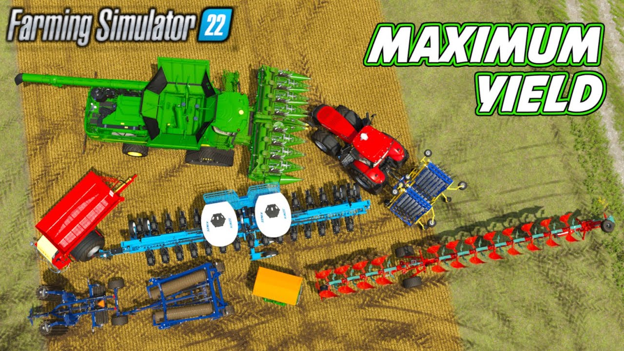 FS22 How To Maximize Crop Yield | Farming Simulator 22 - YouTube