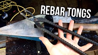 Forge Rebar Tongs and Save Money! | Blacksmithing Project for Beginners