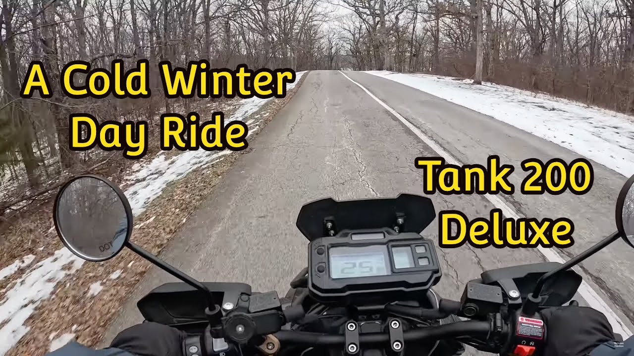 A Cold Winter Day Ride (Tank 200 Deluxe) - YouTube