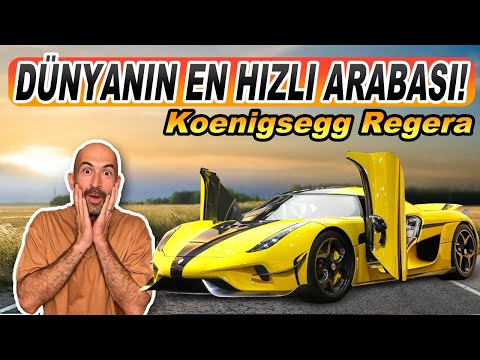 DÜNYANIN EN HIZLI ARABASI! 🔥 (Dubai'de Koenigsegg Regera)