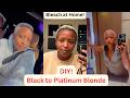 DIY | How to bleach your hair from Black to Platinum Blonde | Bleach your hair at home | Hair DIY
