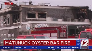 Fire breaks out at Matunuck Oyster Bar