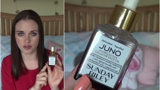 Review Sunday Riley Juno Facial Oil Victoria Jay