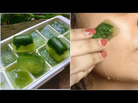 Remove Pimples/Acne Overnight - Neem ice cubes Remove Dark Spots, Blemishes, Acne Scars