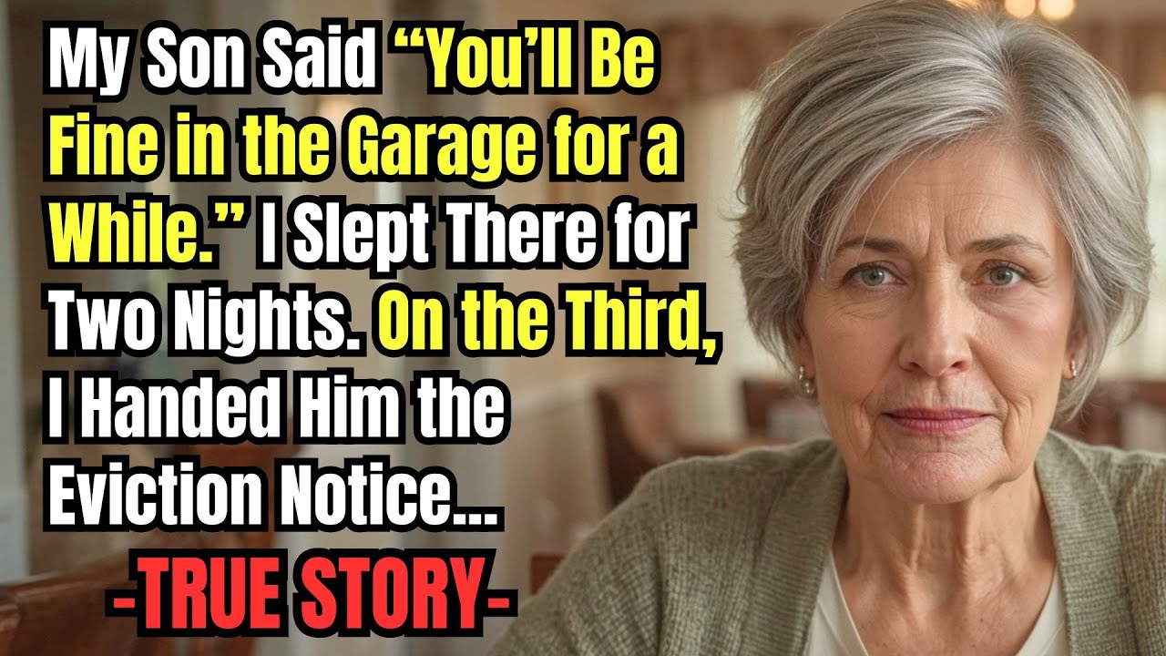 ЕЁ РЕАЛЬНАЯ ИСТОРИЯ ИЗ ПЕНСИЛЬВАНИИ 👵💔 Мой сын сказал: «Некоторое время тебе будет хорошо в гараж...