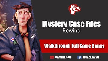 Lets Play Mystery Case Files 17 Rewind Walkthrough Full Game Gameplay Bonus 1080 HD PC
