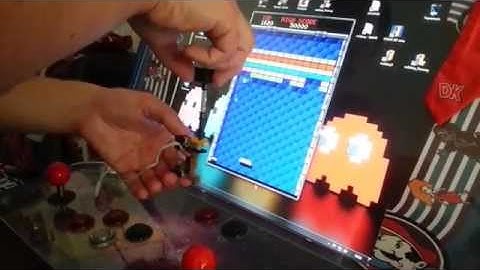 MAME Spinner Selfmade (Demo: Arkanoid)