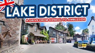 LAKE DISTRICT DRIVE from Keswick to Grasmere (relaxing Lake District drive video)
