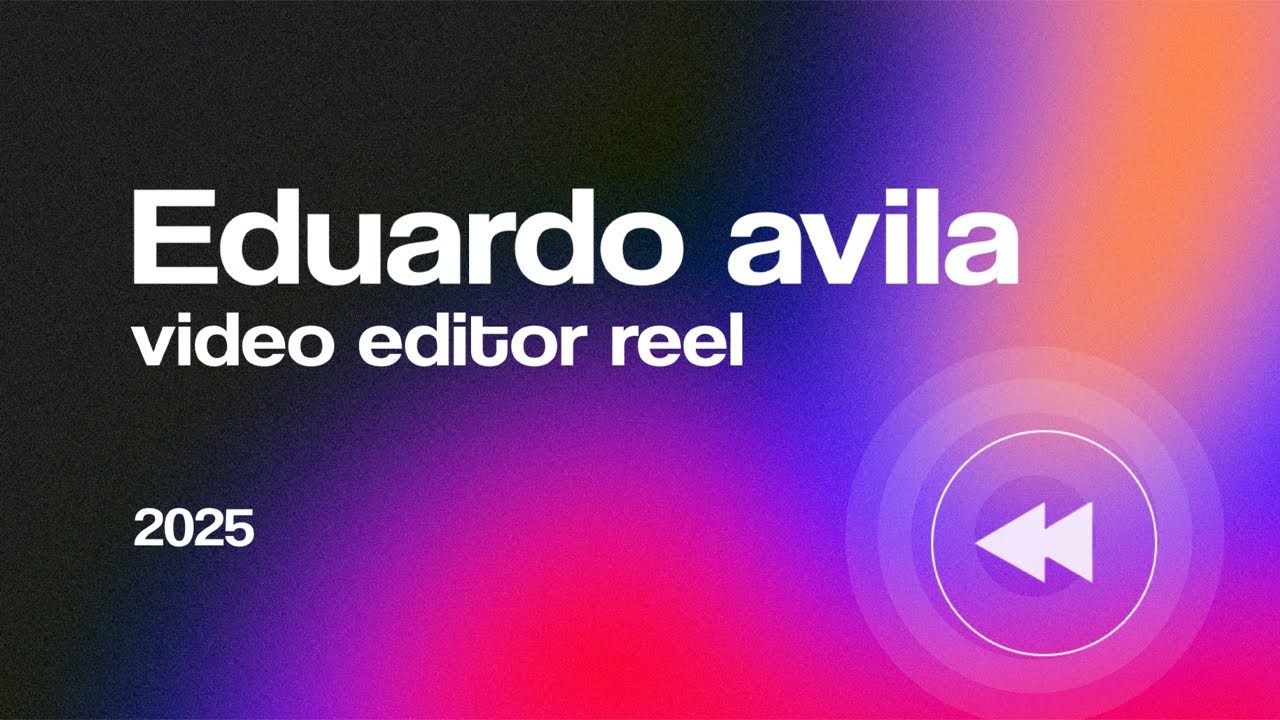 Video Editor Reel   2025