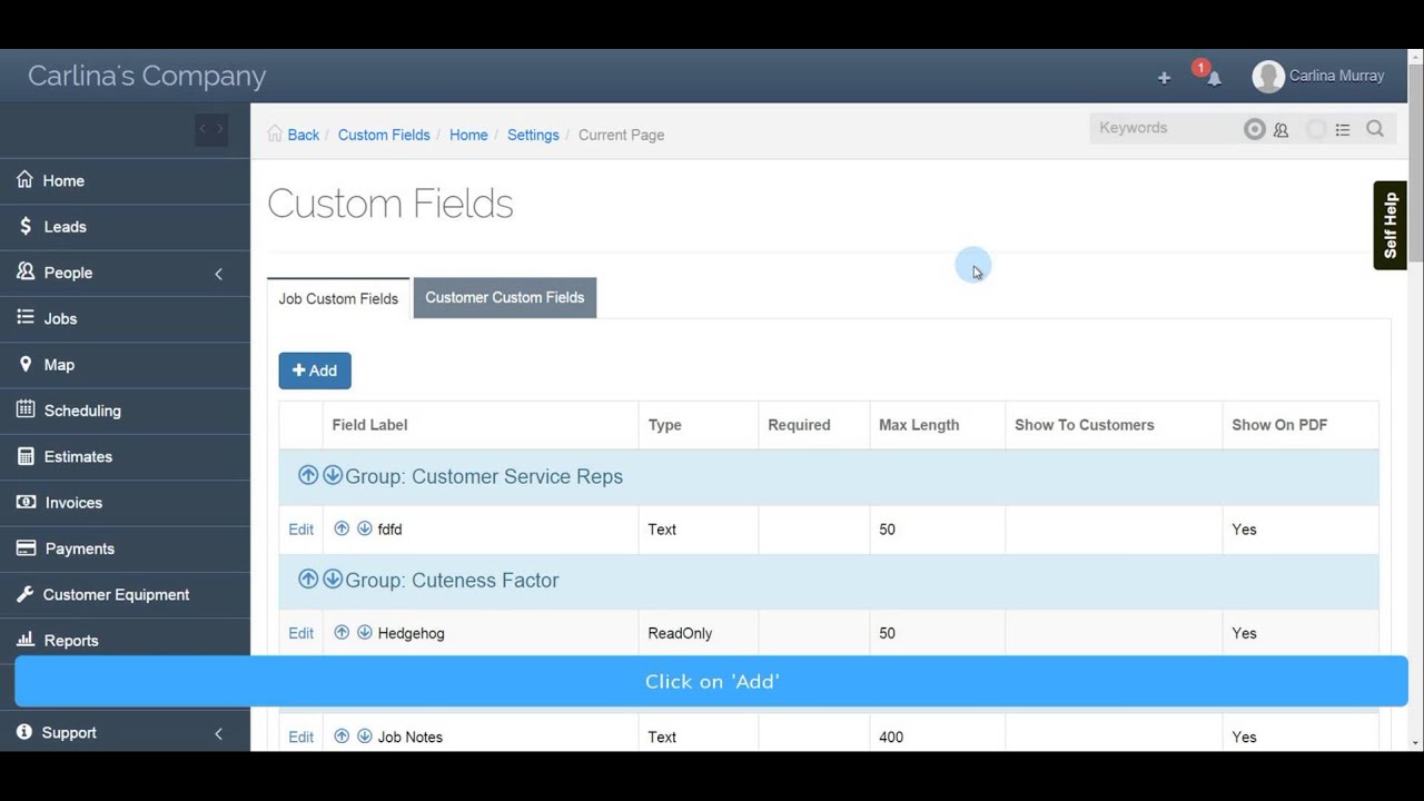 Add Custom Fields - YouTube