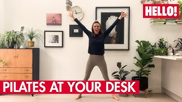 Pilates At Your Desk With Kerrie-Anne Bradley | Hello