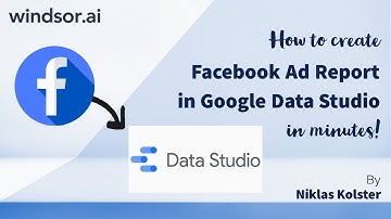 How to create Facebook ad reports in Google Data Studio