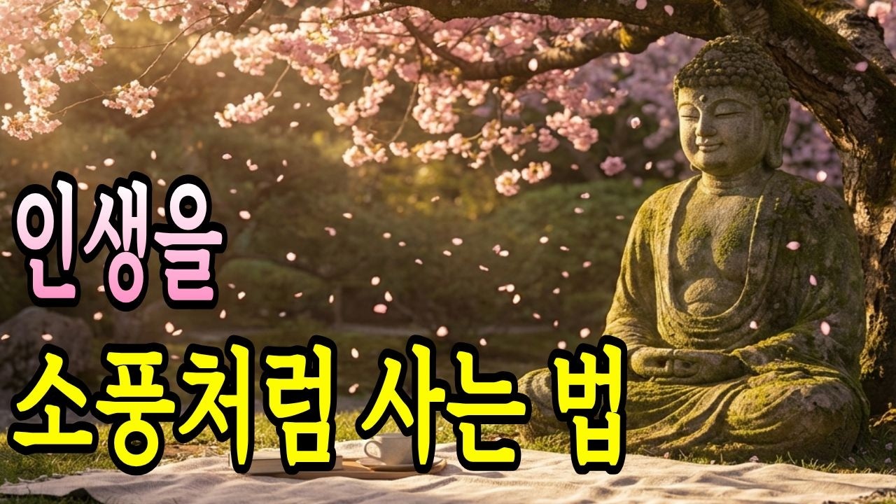 인생을 소풍처럼 즐겁고 행복하게 사는 법 | 부처님 말씀 | 오디오 명상