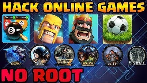 How to hack any online games bullet force, clash of clan, critical ops etc