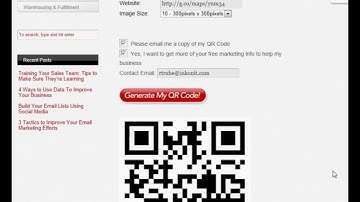 Google Maps QR Code Tutorial from Superior Business Solutions