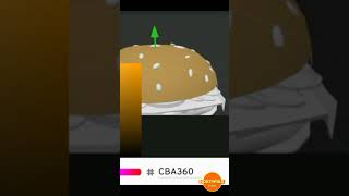 HOW TO MAKE A 3D BURGER IN PRISMA3D