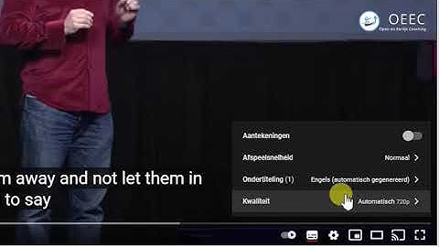 Nederlandse ondertitels aanzetten in YouTube