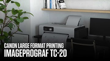 Canon imagePROGRAF TC-20 – Entry model large format printer