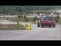 Andrej skorjanc  autoslalom ponikve 2024  renault clio 20 rs