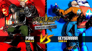 FATAL FURY CotW▰PUNK (GATO) VS GEYSERRRRR (TERRY). RANKED High Level Gameplay