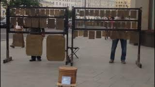 Arbatskaya mosco Russia 12 june 2017