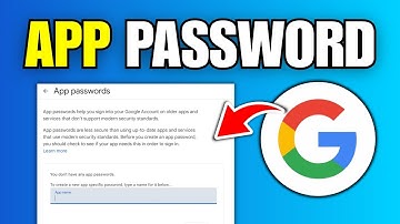 How To Create App Password In Gmail (Full Guide)