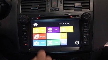 Navigation system with oem feature Mazda 3 2010 & up