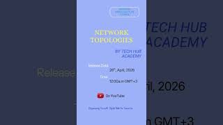 Network Topologies - Lesson 3 Promo #networktopology #networks  #networking #fyp #viral #lesson3