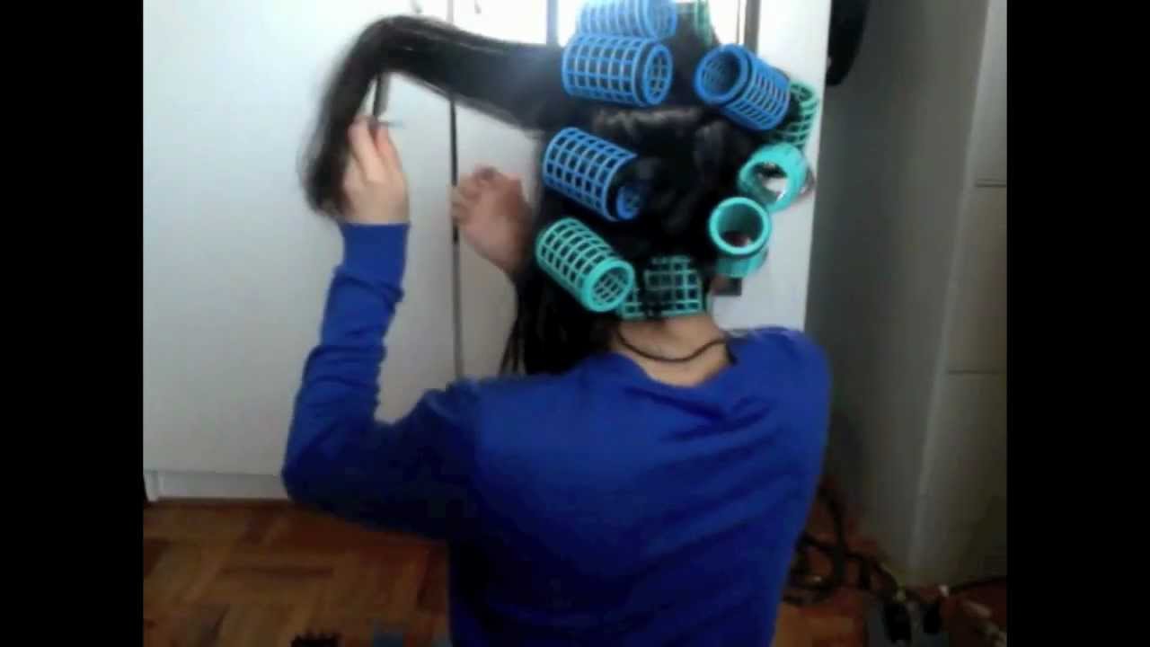 Plastic Hair Rollers - YouTube