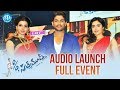 S/o Satyamurthy Audio Launch Full Event | Allu Arjun | Samantha | Nitya Menon | Trivikram | DSP