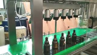 Beer bottles filling and capping machine