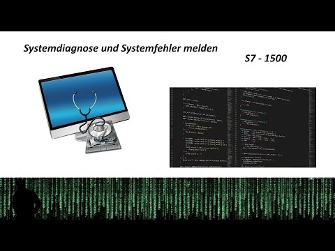 TIA Portal WinCC - Systemdiagnose und Systemfehler melden + Script Anwendung  - TIA Portal Tutorial