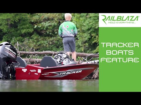Mounts & For Tracker Boats Versatrack – Strong, high quality & no tools required to install | RAILBLAZA