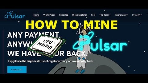 NEW CPU Minable Coin PULSAR COIN