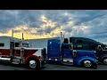 Peterbilt trucking vlog   took my wife along to ohio