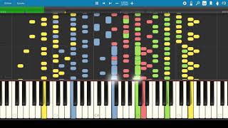 Philip Glass  -Glassworks Synthesia tutorial complete